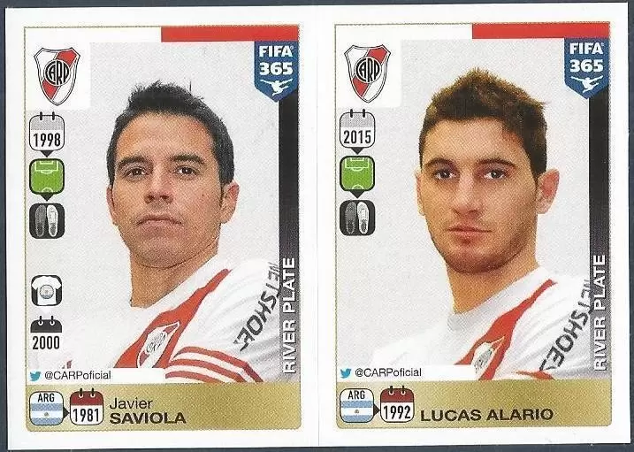 Fifa 365 2016 - Javier Saviola - Lucas Alario - River Plate