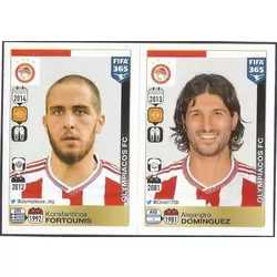 Konstantinos Fortounis - Alejandro Domínguez - Olympiacos FC