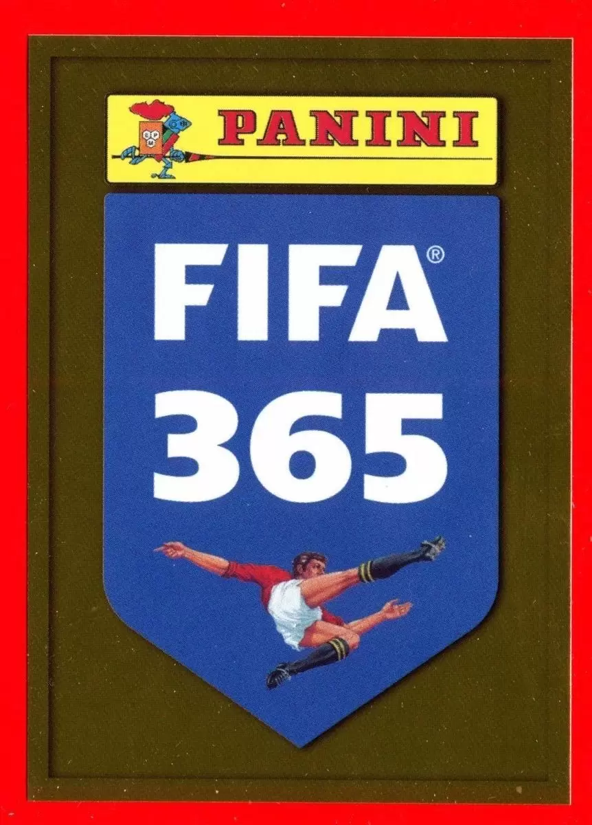 Fifa 365 2016 - Logo collection - Panini Golden Sticker