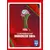 Logo FIFA Club World Cup Morocco 2014 - Panini Golden Sticker