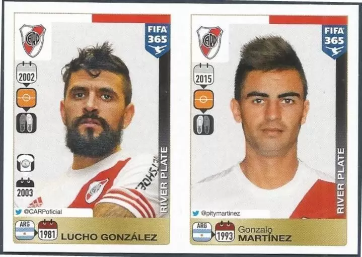 Fifa 365 2016 - Lucho González - Gonzalo Martínez - River Plate