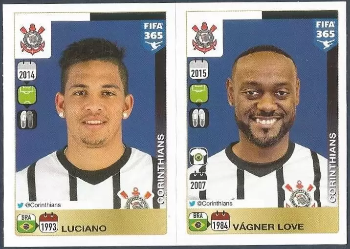 Fifa 365 2016 - Luciano - Vágner Love - Corinthians