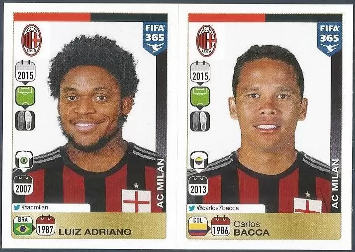 Fifa 365 2016 - Luiz Adriano - Carlos Bacca - AC Milan