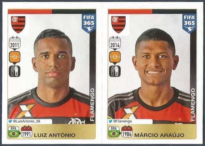 Fifa 365 2016 - Luiz Antônio - Márcio Araújo - Flamengo