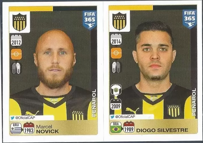 Fifa 365 2016 - Marcel Novick - Diogo Silvestre - Peñarol
