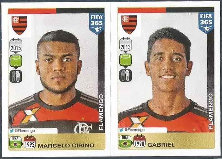 Fifa 365 2016 - Marcelo Cirino - Gabriel - Flamengo