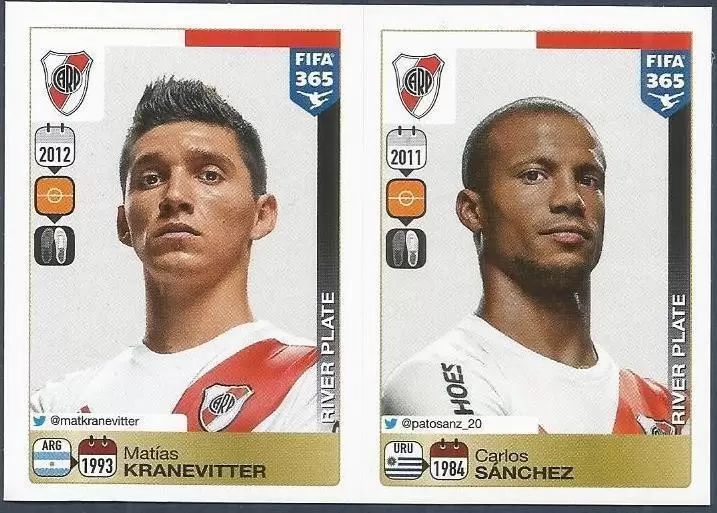 Fifa 365 2016 - Matías Kranevitter - Carlos Sánchez - River Plate