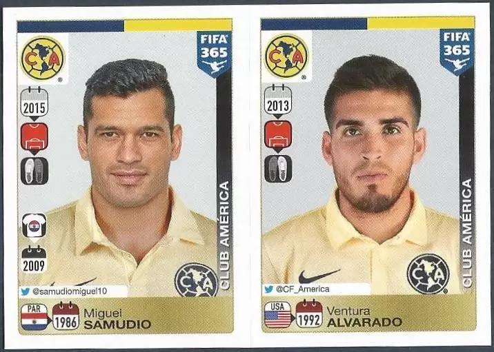 Fifa 365 2016 - Miguel Samudio - Ventura Alvarado - Club América