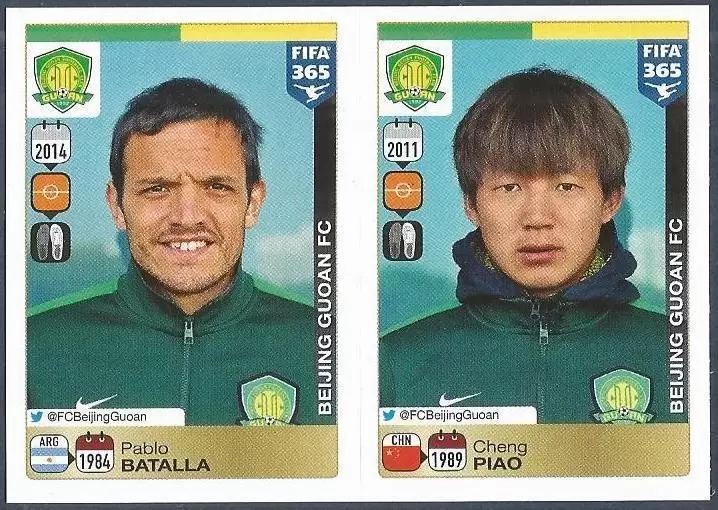 Fifa 365 2016 - Pablo Batalla - Cheng Piao - Beijing Guoan FC