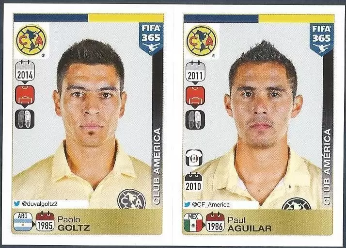 Fifa 365 2016 - Paolo Goltz - Paul Aguilar - Club América