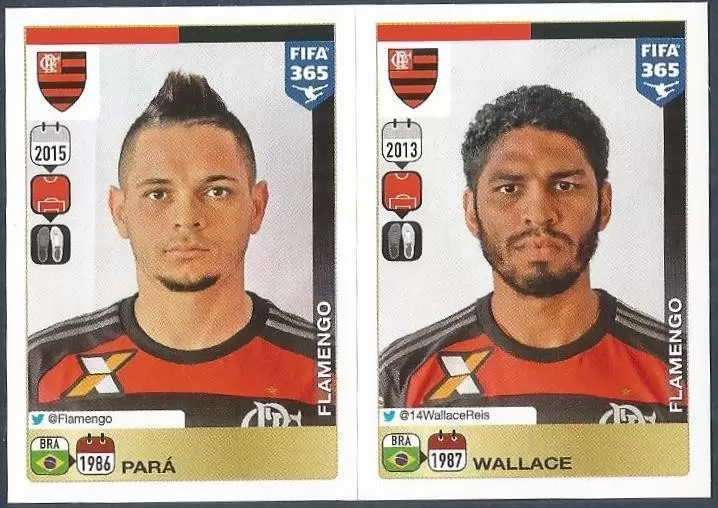 Fifa 365 2016 - Pará - Wallace - Flamengo