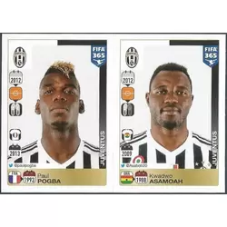 Paul Pogba - Kwadwo Asamoah - Juventus
