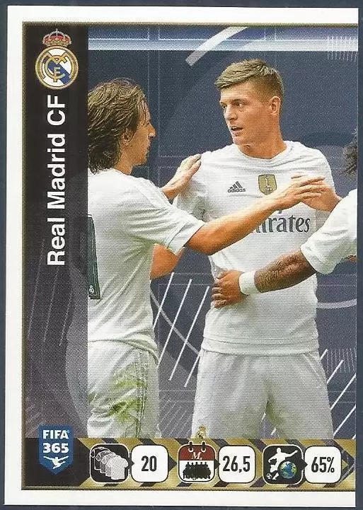 Fifa 365 2016 - Real Madrid CF Team (puzzle 1) - Real Madrid CF