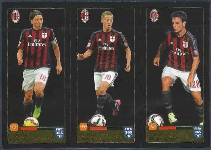 Fifa 365 2016 - Riccardo Montolivo - Keisuke Honda - Giacomo Bonaventura - AC Milan