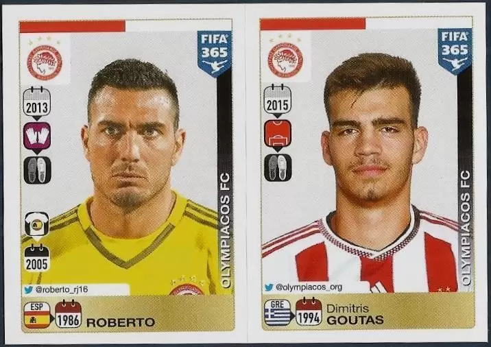 Fifa 365 2016 - Roberto - Dimitris Goutas - Olympiacos FC