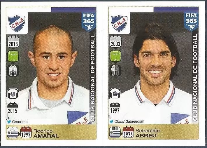 Fifa 365 2016 - Rodrigo Amaral - Sebastián Abreu - Club Nacional de Football