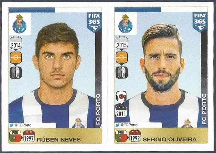 Fifa 365 2016 - Rúben Neves - Sergio Oliveira - FC Porto