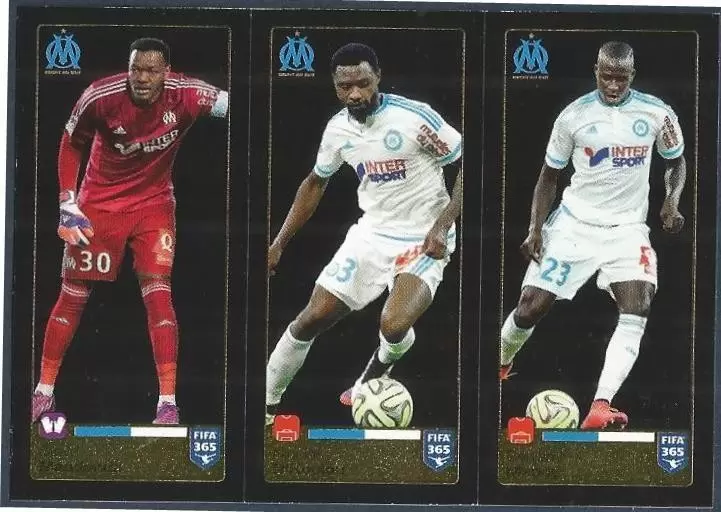 Fifa 365 2016 - Steve Mandanda - Nicolas N\'Koulou - Benjamin Mendy - Olympique de Marseille