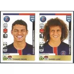 Thiago Silva - David Luiz - Paris Saint-Germain