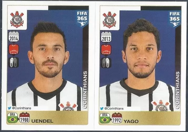 Fifa 365 2016 - Uendel - Yago - Corinthians