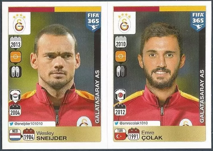 Fifa 365 2016 - Wesley Sneijder - Emre Çolak - Galatasaray AS
