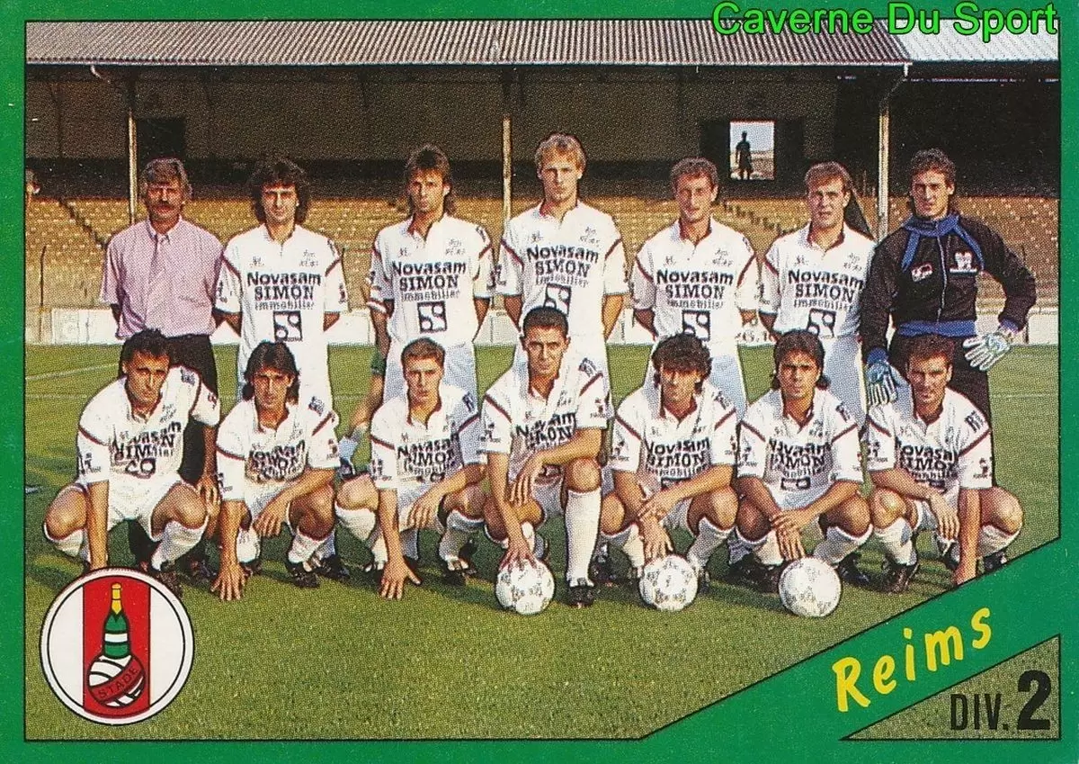 Foot 91 en Images - Equipe de Reims - D2 groupe B - Reims