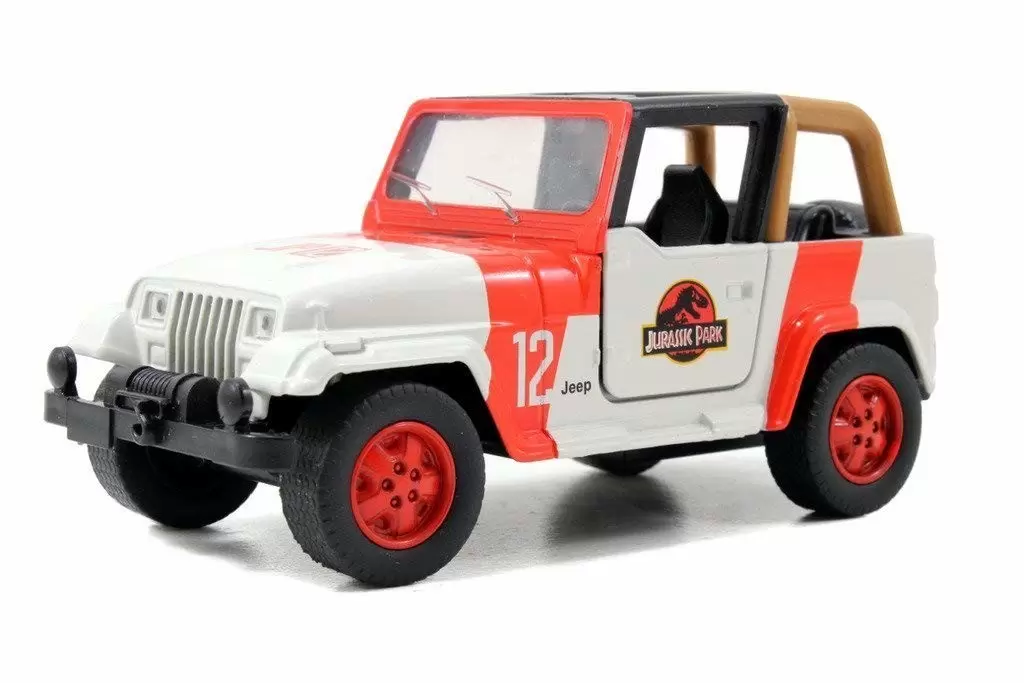 Jurassic World Jeep Wrangler - Jada Toys Hollywood Rides model