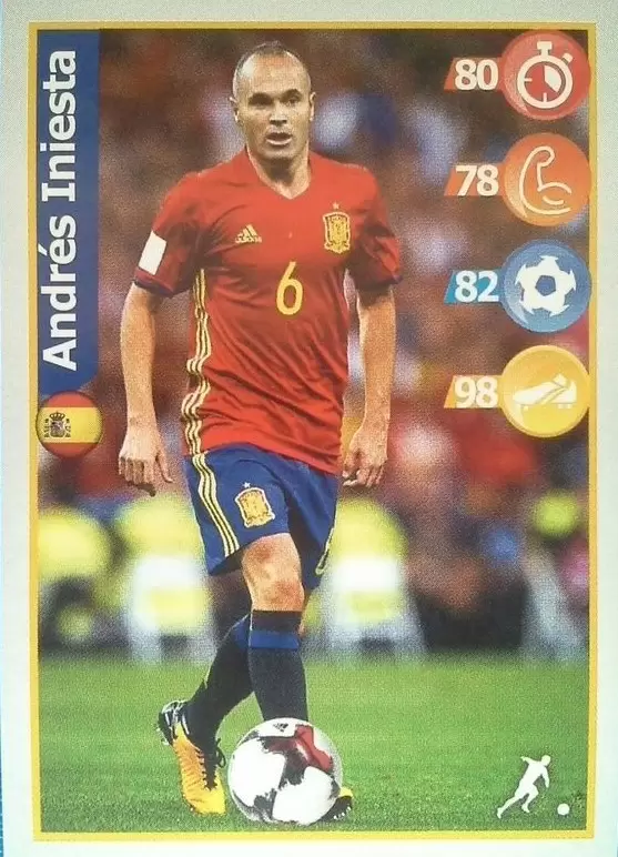 Football Superstar 2018 - Kellogg\'s - Andrés Iniesta