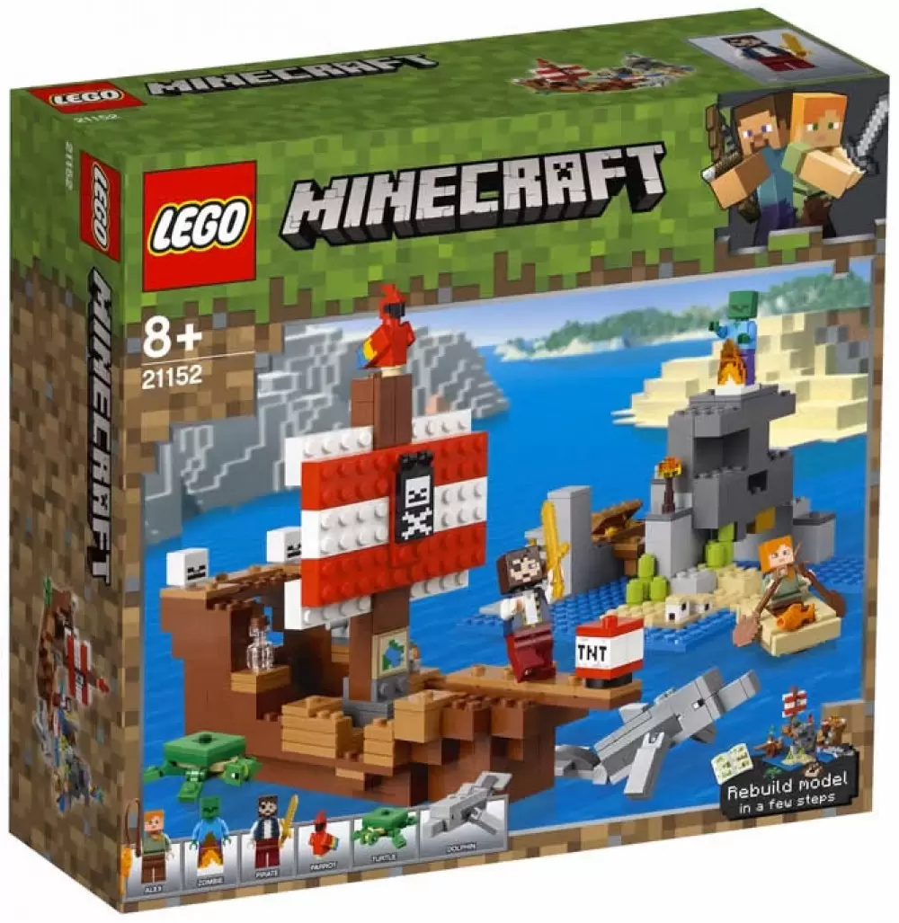LEGO Minecraft - The Pirate Ship Adventure