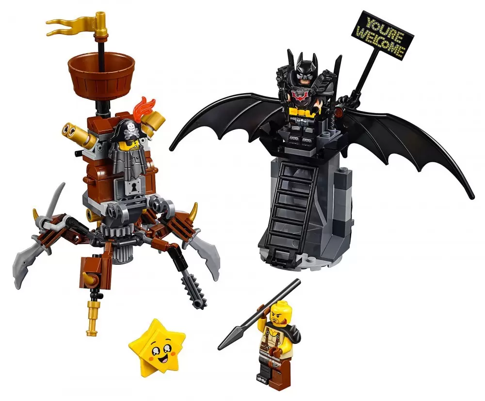 LEGO : The LEGO Movie - Battle-Ready Batman and MetalBeard