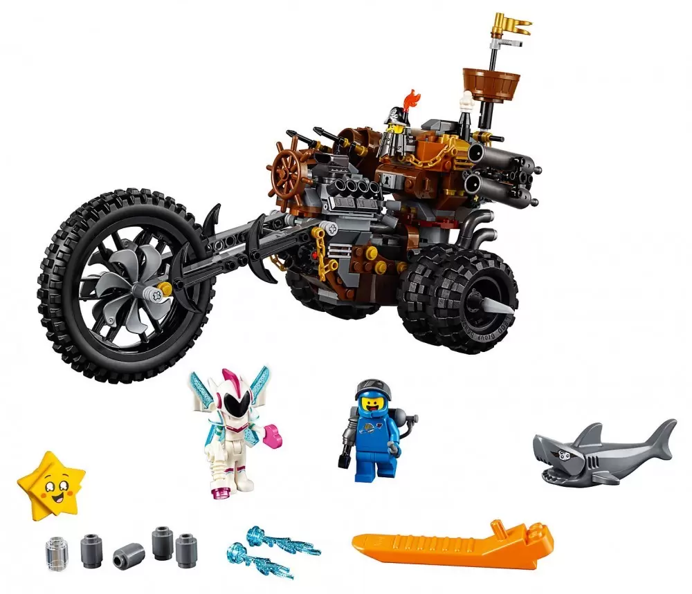 LEGO : The LEGO Movie - MetalBeard\'s Heavy Metal Motor Trike
