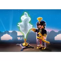 Magician with Genie Lamp