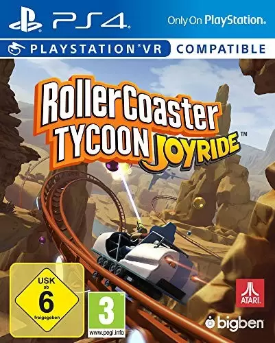 Jeux PS4 - Roller Coaster Tycoon Joyride VR