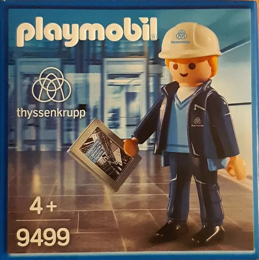 Playmobil Hors Série - ThyssenKrupp worker