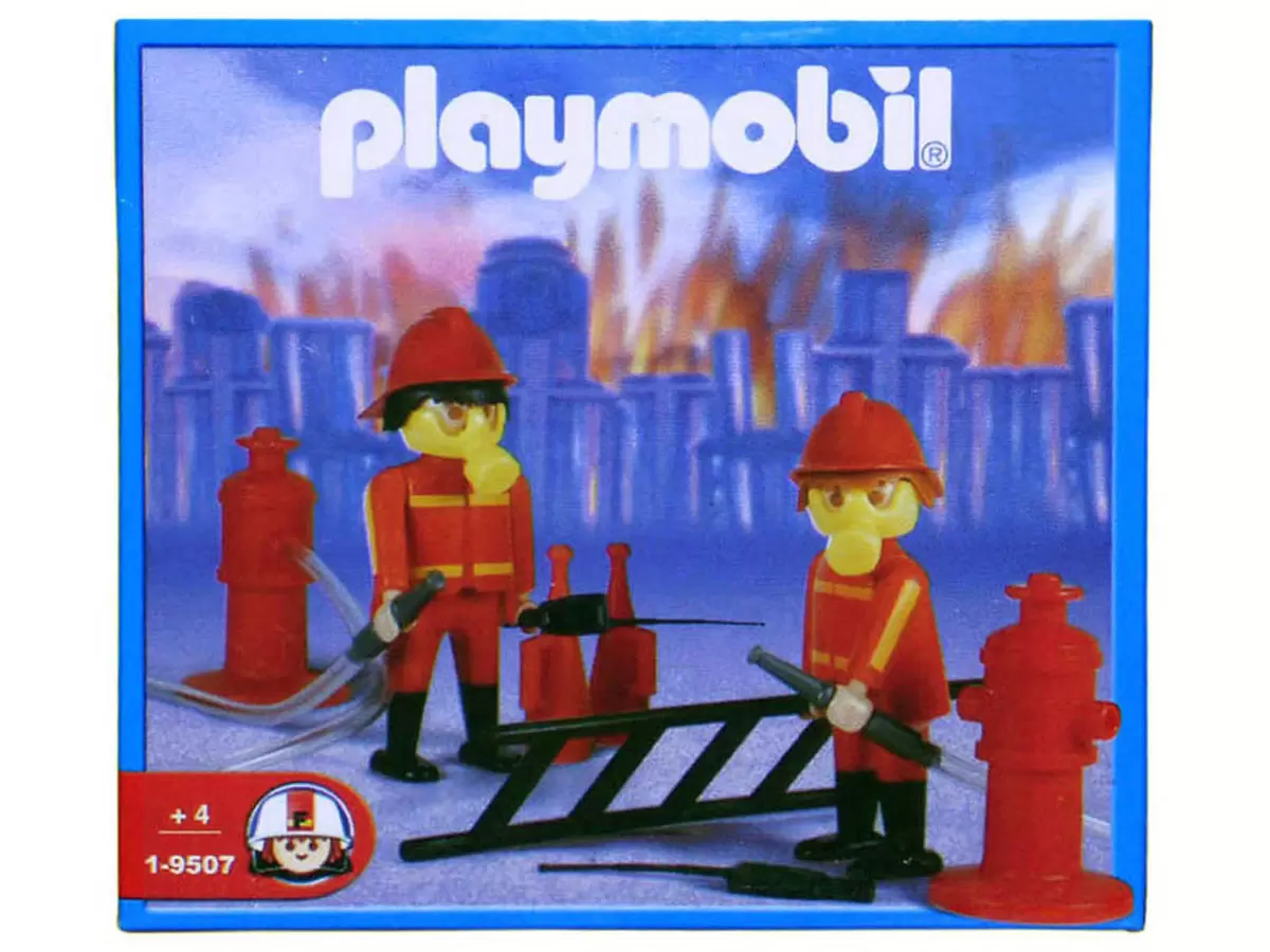 Playmobil Pompier - Deux pompiers
