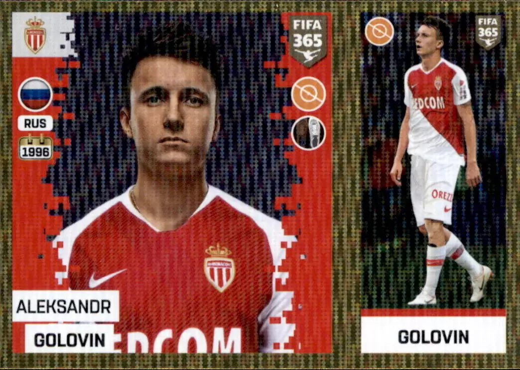 the golden world of football fifa 19 - Aleksandr Golovin - AS Monaco