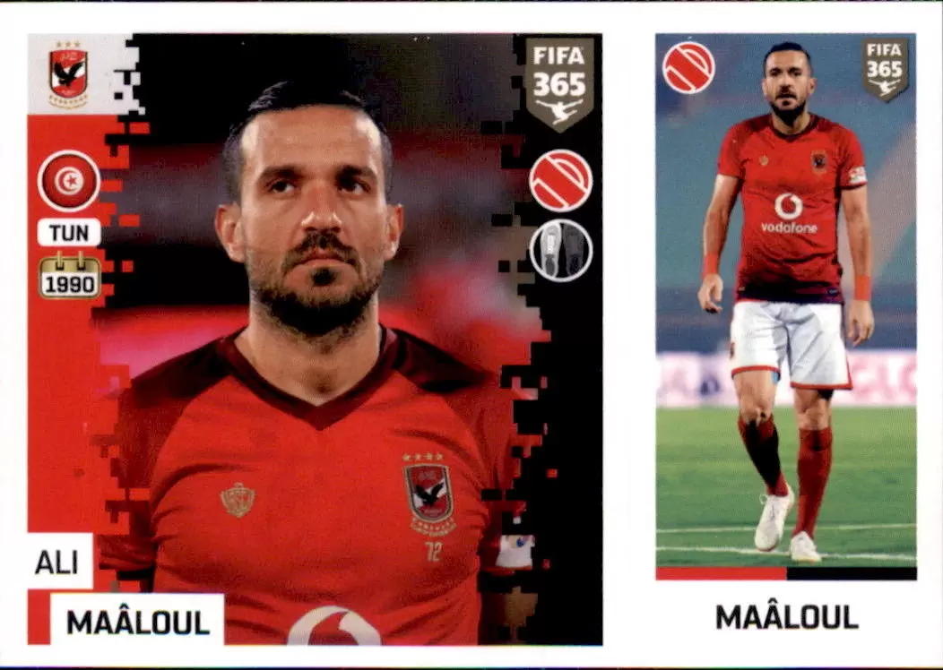 The Golden World of Football Fifa 365 2019 - Ali Maâloul - Al Ahly SC