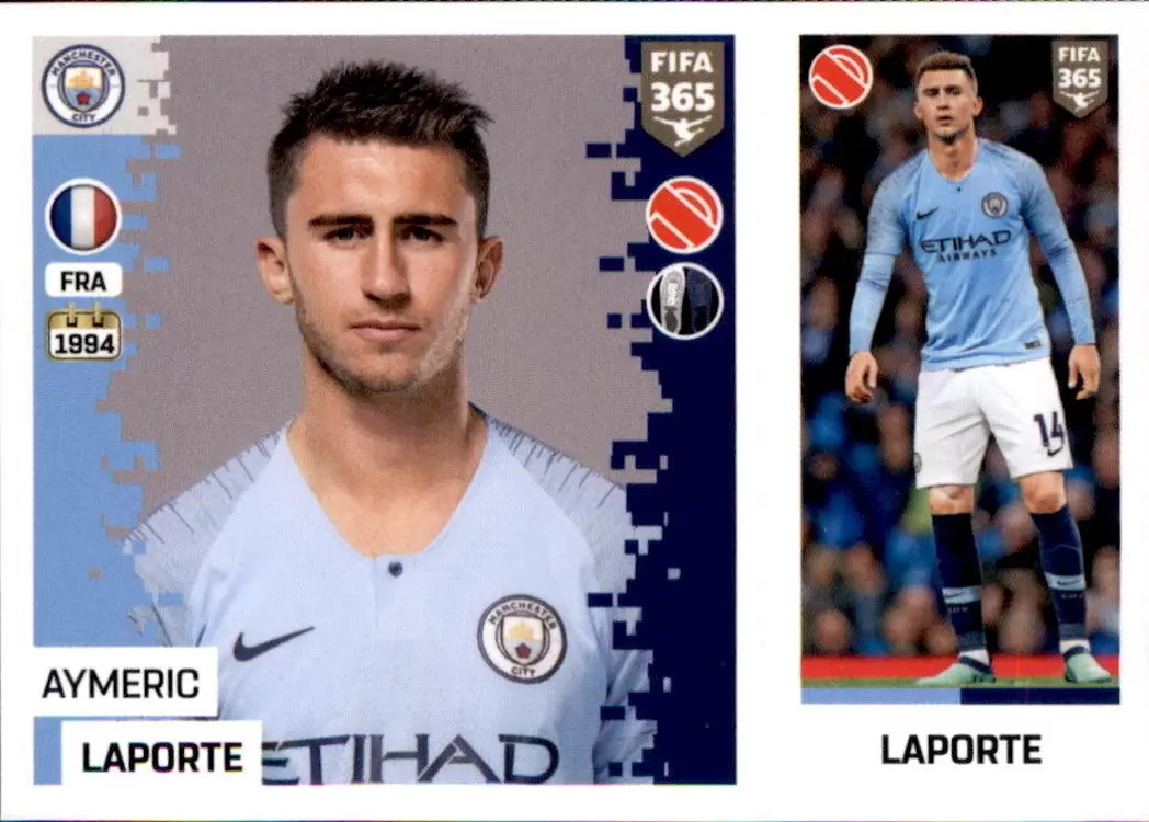 the golden world of football fifa 19 - Aymeric Laprte - Manchester City