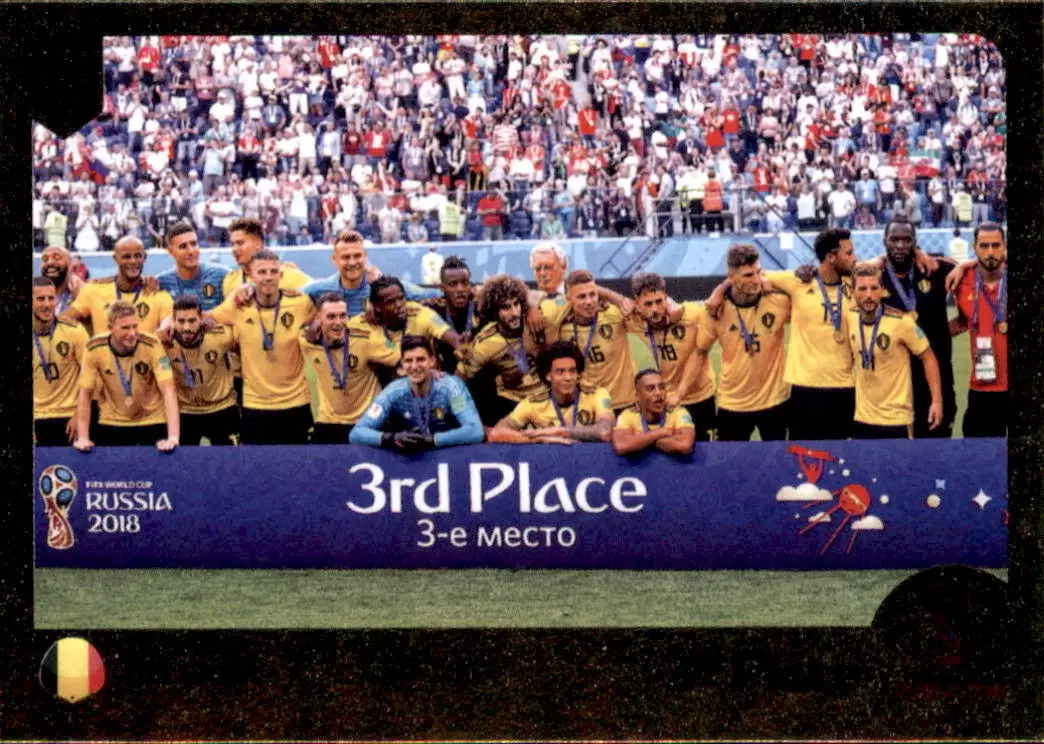 The Golden World of Football Fifa 365 2019 - Belgium 3rd Place - Milestones
