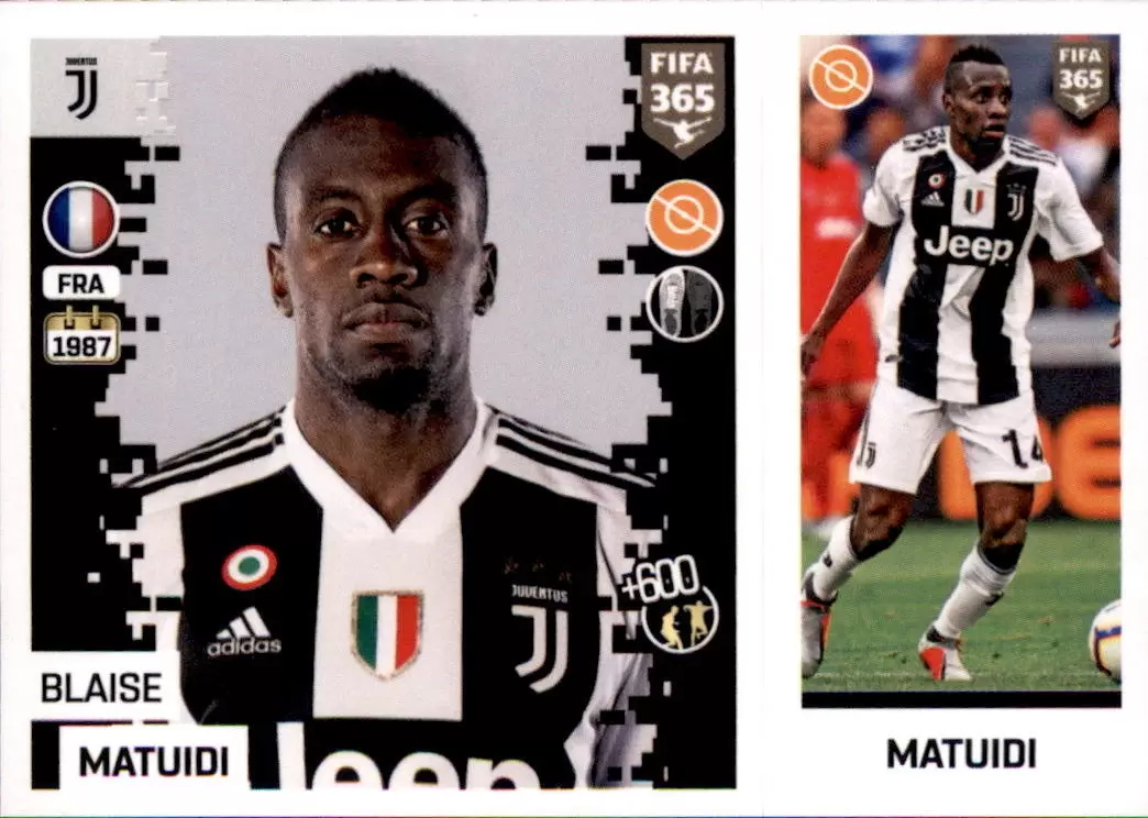 The Golden World of Football Fifa 365 2019 - Blaise Matuidi - Juventus