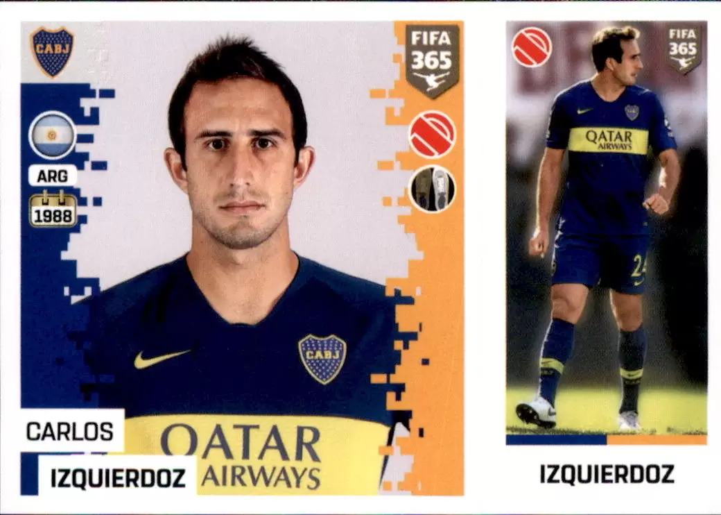 the golden world of football fifa 19 - Carlos Izquierdoz - Boca Juniors
