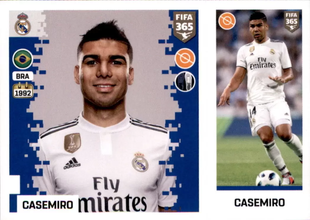 the golden world of football fifa 19 - Casemiro - Real Madrid CF
