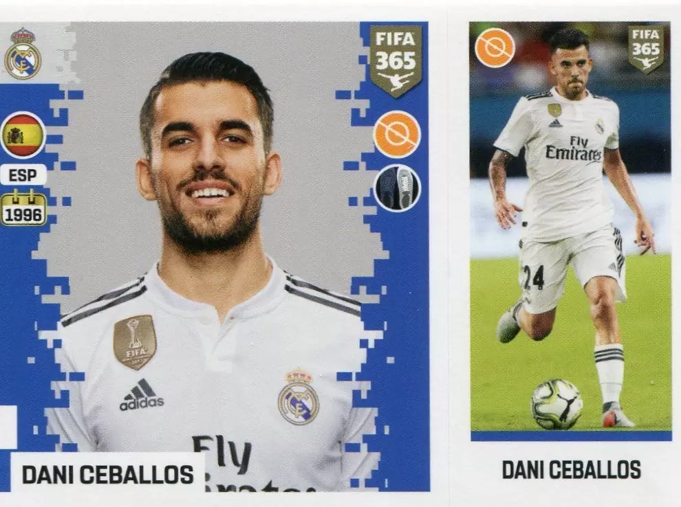 the golden world of football fifa 19 - Dani Ceballos - Real Madrid CF