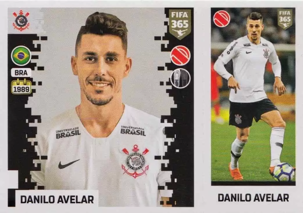 The Golden World of Football Fifa 365 2019 - Danilo Avelar - SC Corinthians