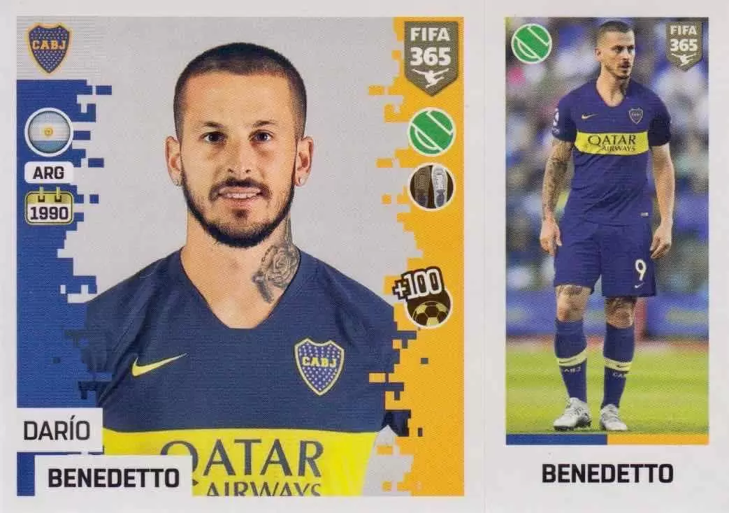 The Golden World of Football Fifa 365 2019 - Darío Benedetto - Boca Juniors
