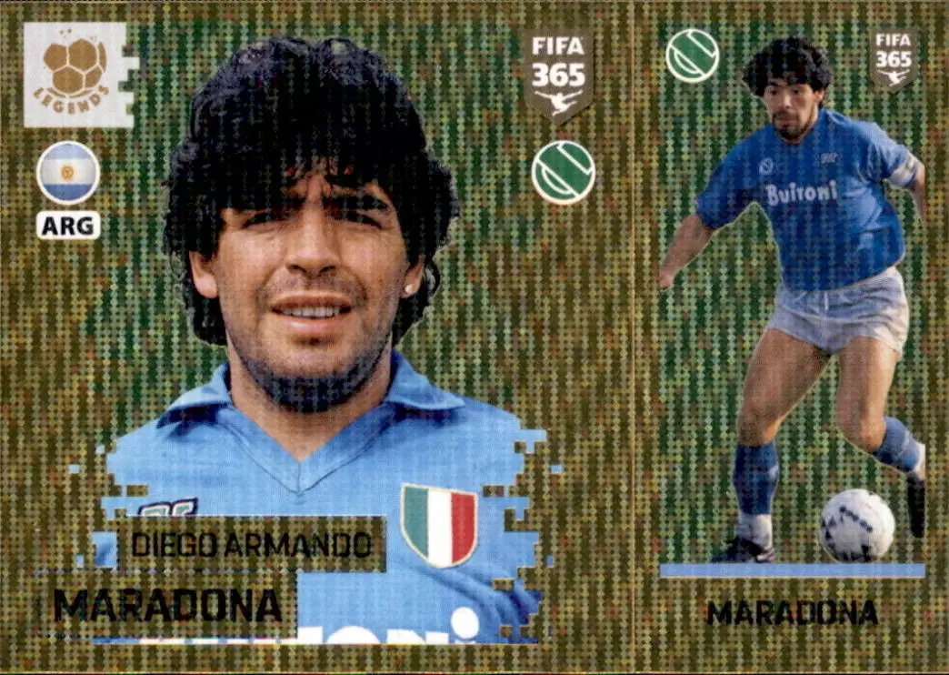 the golden world of football fifa 19 - Diego Armando Maradona - Legends