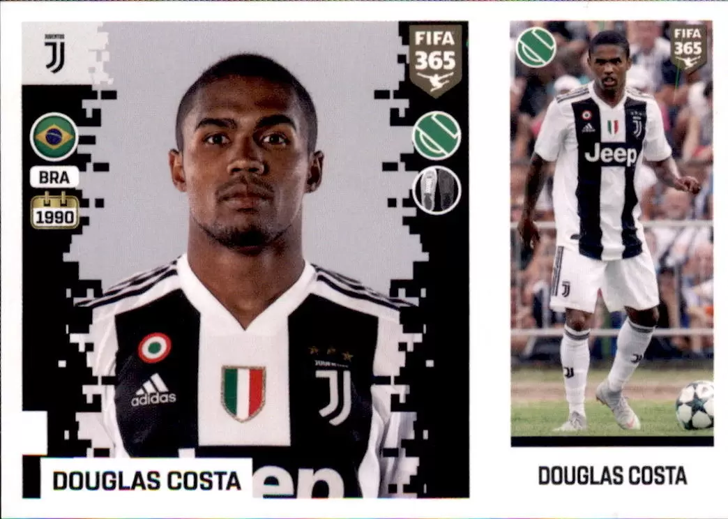 The Golden World of Football Fifa 365 2019 - Douglas Costa - Juventus