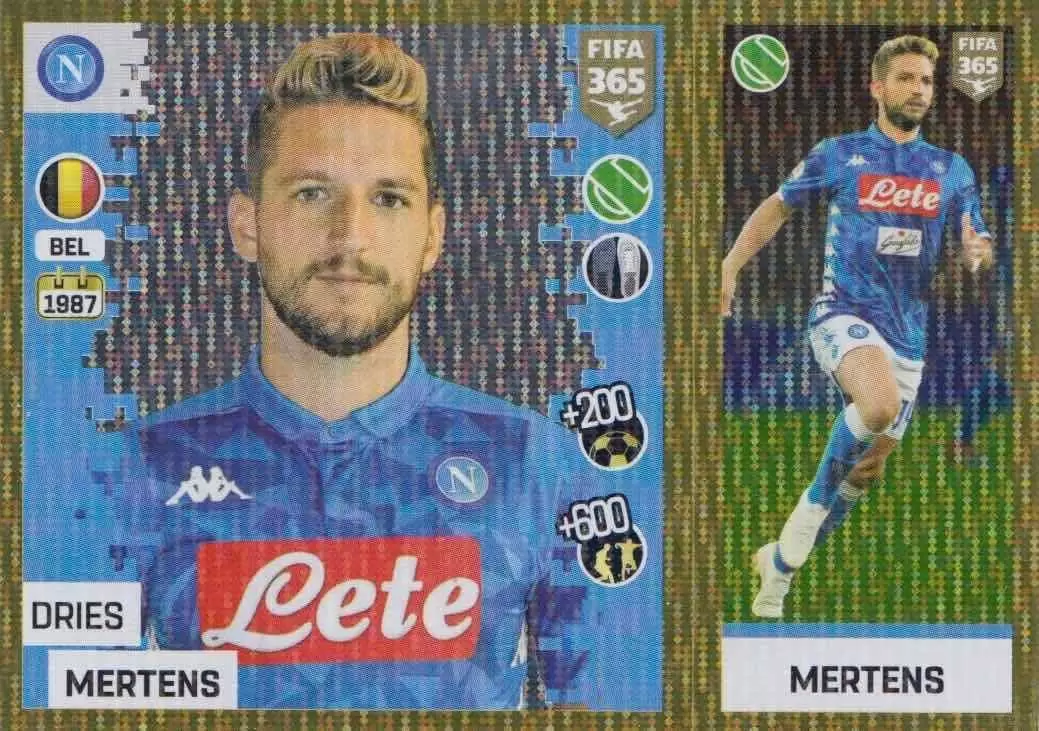 the golden world of football fifa 19 - Dries Mertens - SSC Napoli