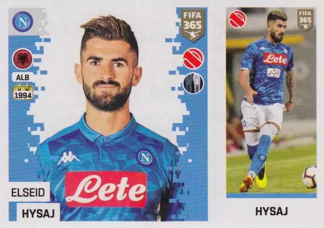 the golden world of football fifa 19 - Elseid Hysaj - SSC Napoli