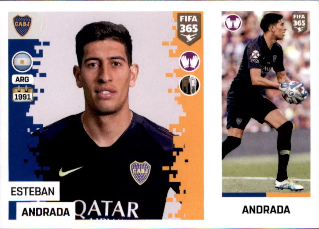 the golden world of football fifa 19 - Esteban Andrada - Boca Juniors